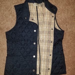 Navy LL Bean vest